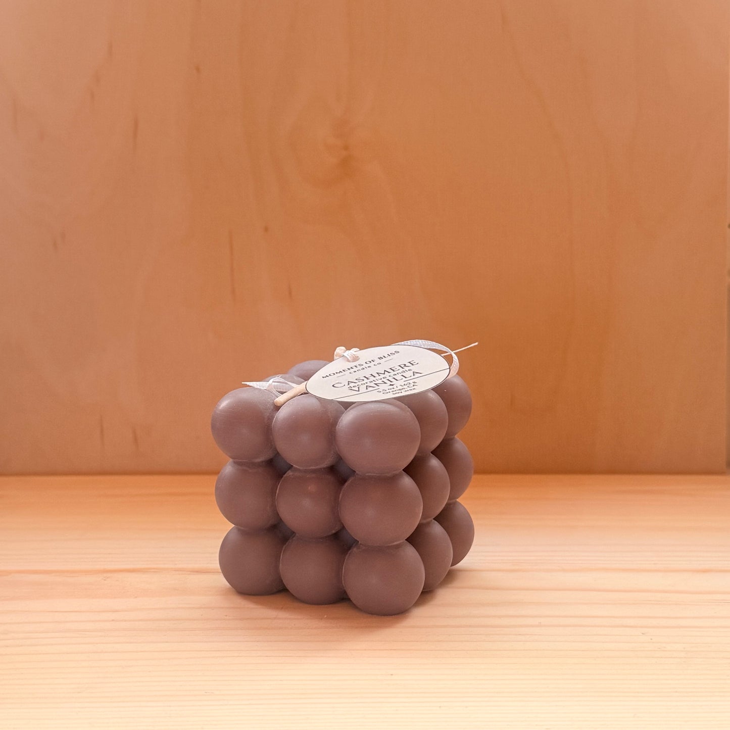 Large Bubble Candle