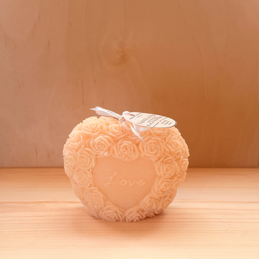 Love Heart Shaped Candle